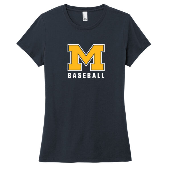 Mavericks Baseball Women's Navy Perfect Tri Tee Thumbnail