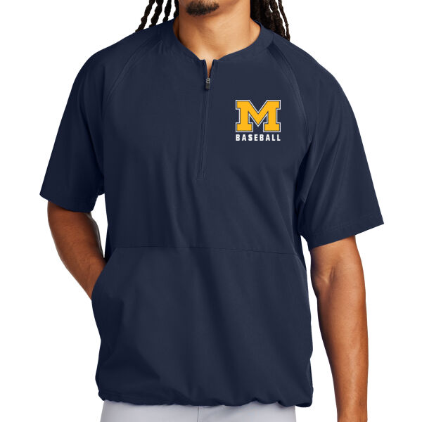 Mavericks Baseball - Repeat 1/2 Zip Short Sleeve Jacket Thumbnail