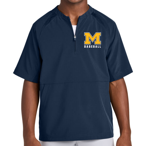Mavericks Baseball - Youth Repeat 1/2 Zip Short Sleeve Jacket Thumbnail