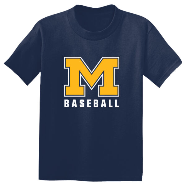 Mavericks Baseball Navy Youth PosiCharge Competitor Tee Thumbnail